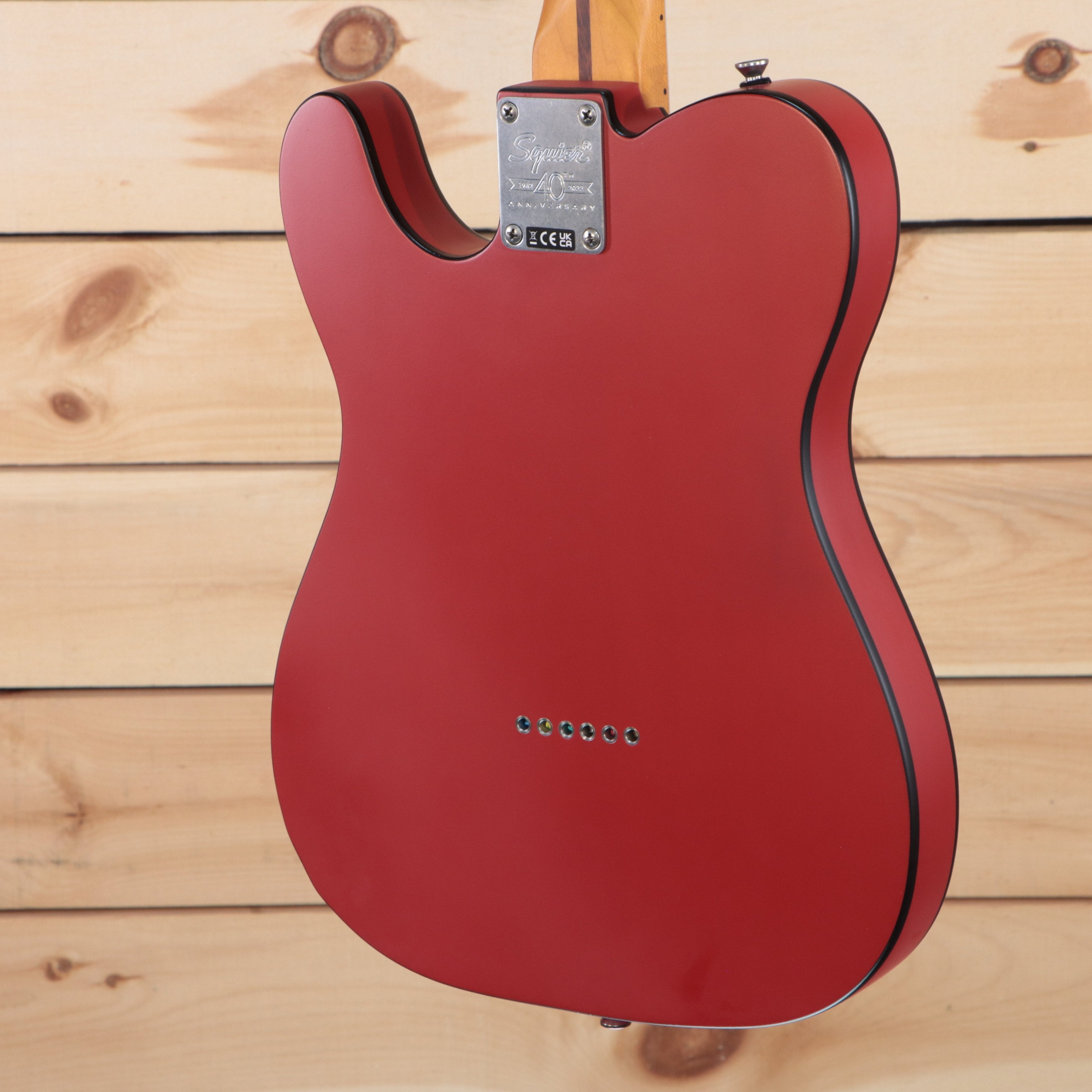Squier 40th Anniversary Telecaster Vintage Edition Satin Dakota Red