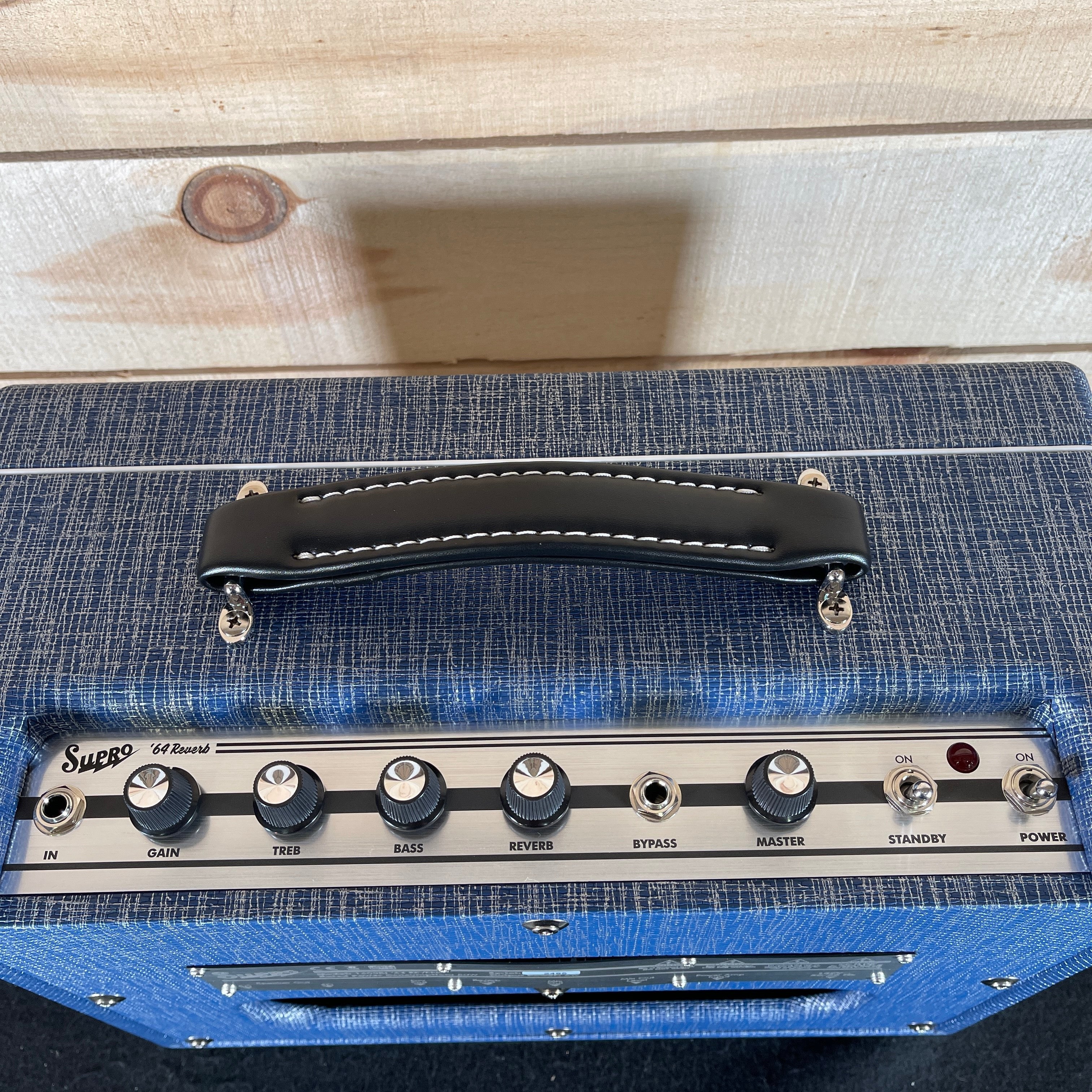 Supro '64 Reverb Combo - Express Shipping - (SU-A007) Serial: 2485-3-Righteous Guitars