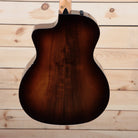 Taylor 224ce-K DLX Grand Auditorium acoustic-electric guitar Shaded Edgeburst koa back with cutaway