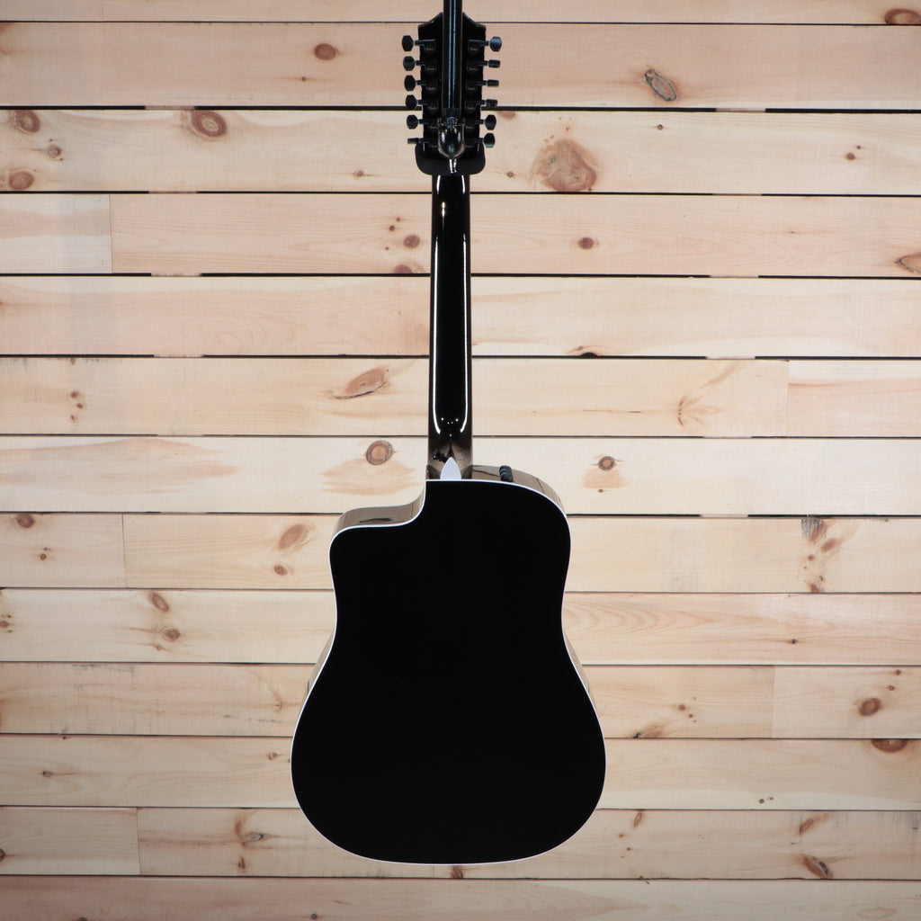 Taylor 250ce-BLK DLX - Express Shipping - (T-425) Serial: 2203082106-22-Righteous Guitars