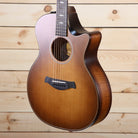 Taylor 2021 614ce Builder's Edition acoustic-electric Grand Auditorium sunburst finish with cutaway and flamed maple back