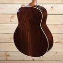 Taylor 818e Grand Orchestra acoustic-electric guitar rosewood back and sides with white binding