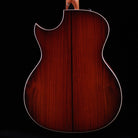 Taylor 2019 Custom GA acoustic-electric guitar Cocobolo back with sunburst finish and white binding