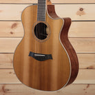 Taylor 2022 Custom GA acoustic-electric guitar natural finish with cedar top rosewood back sides and cutaway
