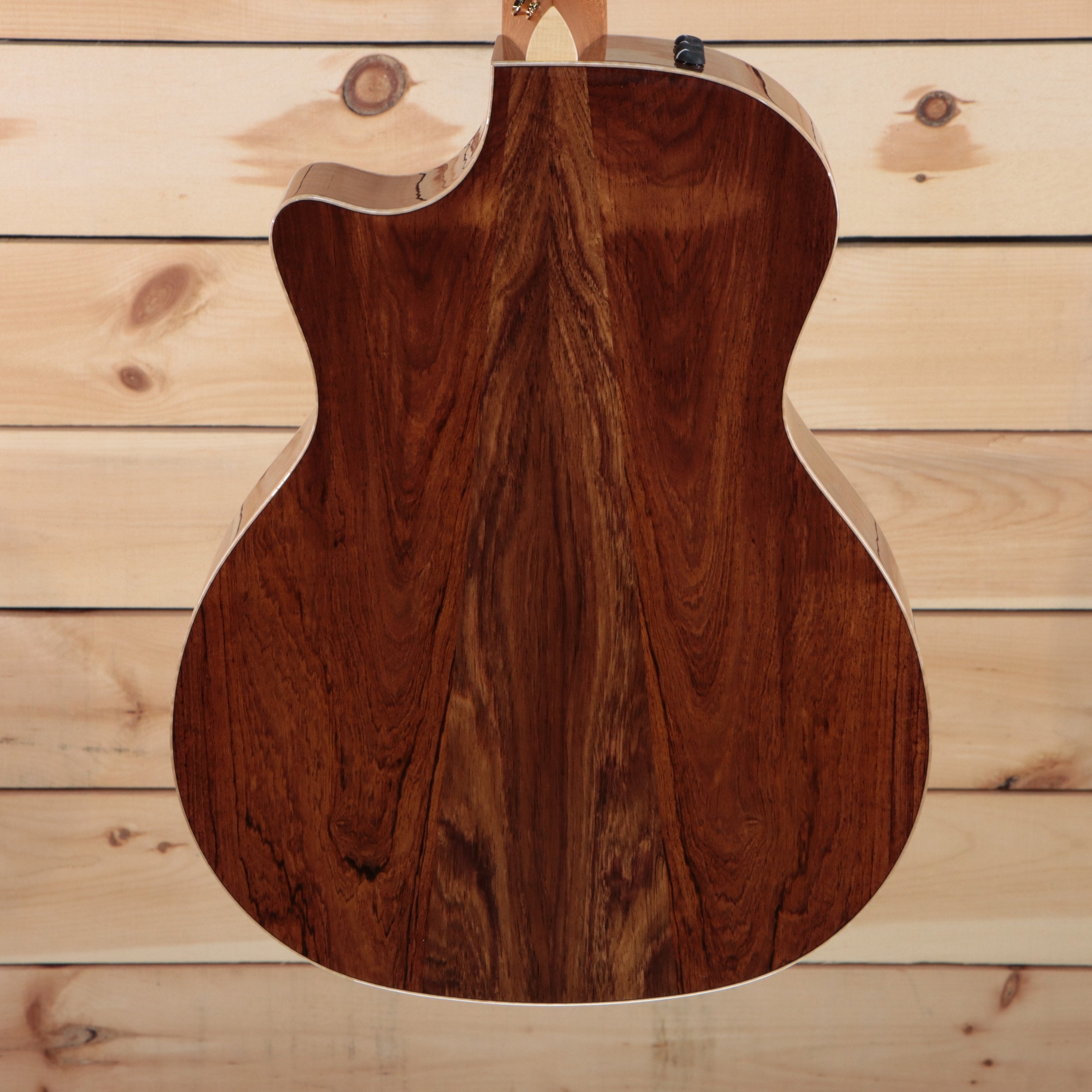 Taylor 2022 Custom GA acoustic-electric guitar rosewood back with figured grain and cutaway body
