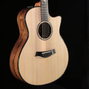 Taylor 2018 Custom GS acoustic-electric guitar Bocote Adirondack Spruce with abalone rosette and cutaway