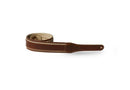 Taylor Element Strap, Brown/Cream Leather, 2.5"-2-Righteous Guitars