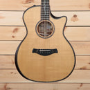 Taylor K14ce Builder's Edition acoustic-electric Grand Auditorium natural finish with abalone binding and cutaway