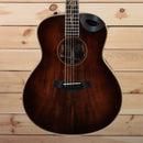 Taylor K26ce Grand Symphony acoustic-electric guitar sunburst koa top with soundhole cutaway and ebony fretboard