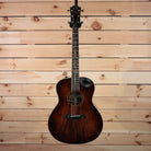 Taylor K26ce Grand Symphony acoustic-electric guitar shaded edgeburst koa top with cutaway and vine fretboard inlay
