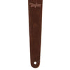 Taylor Strap, Chocolate, Embroidered Suede, 2.5"-2-Righteous Guitars