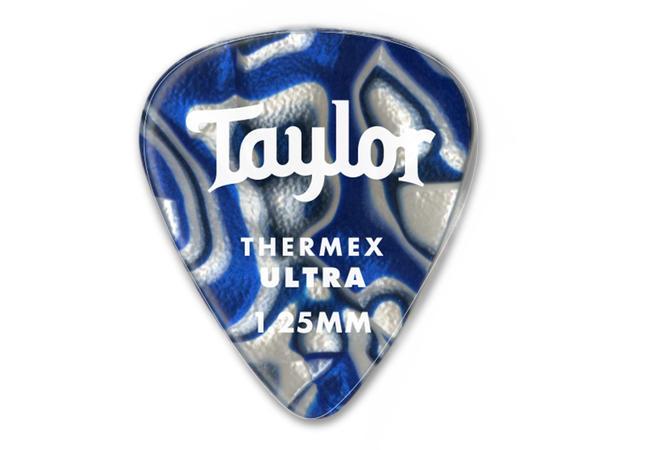 Taylor Thermex Ultra Blue Swirl Picks-1-Righteous Guitars